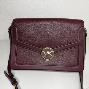 Michael Kors Wine Crossbody Bag